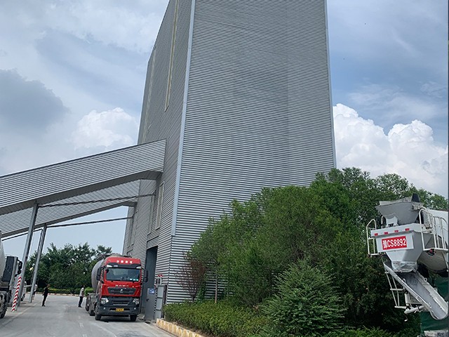 洛陽(yáng)偃師鼎基建材有限公司8套智能探測(cè)料位系統(tǒng)安裝案例